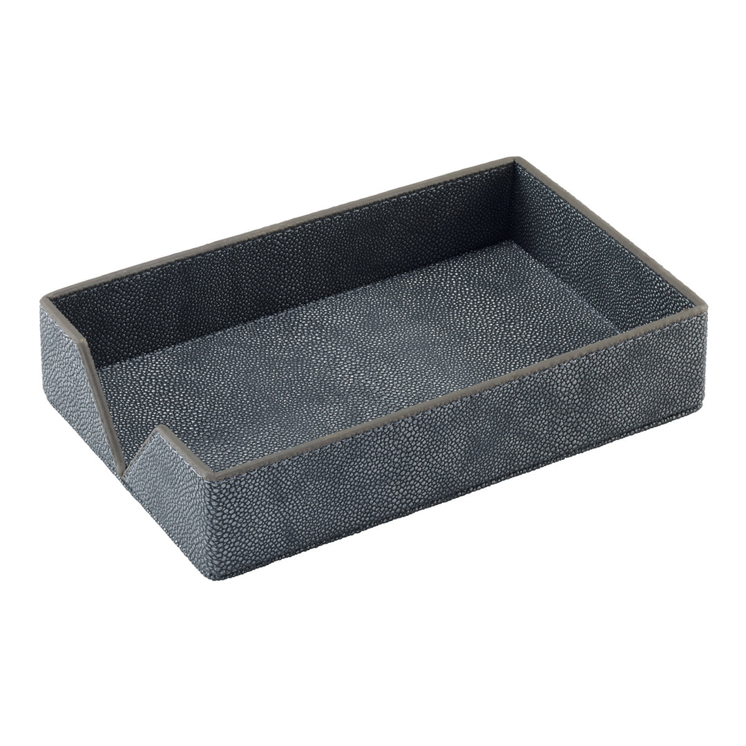 Stingray Guest Towel Box in Gray