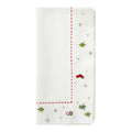 Jolly Days Embroidered Holiday Napkins