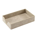 Stingray Guest Towel Box in Pearl