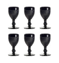 Set of 6 Cordials Black Sweet Liquor