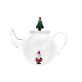 Christmas Teapot Santa