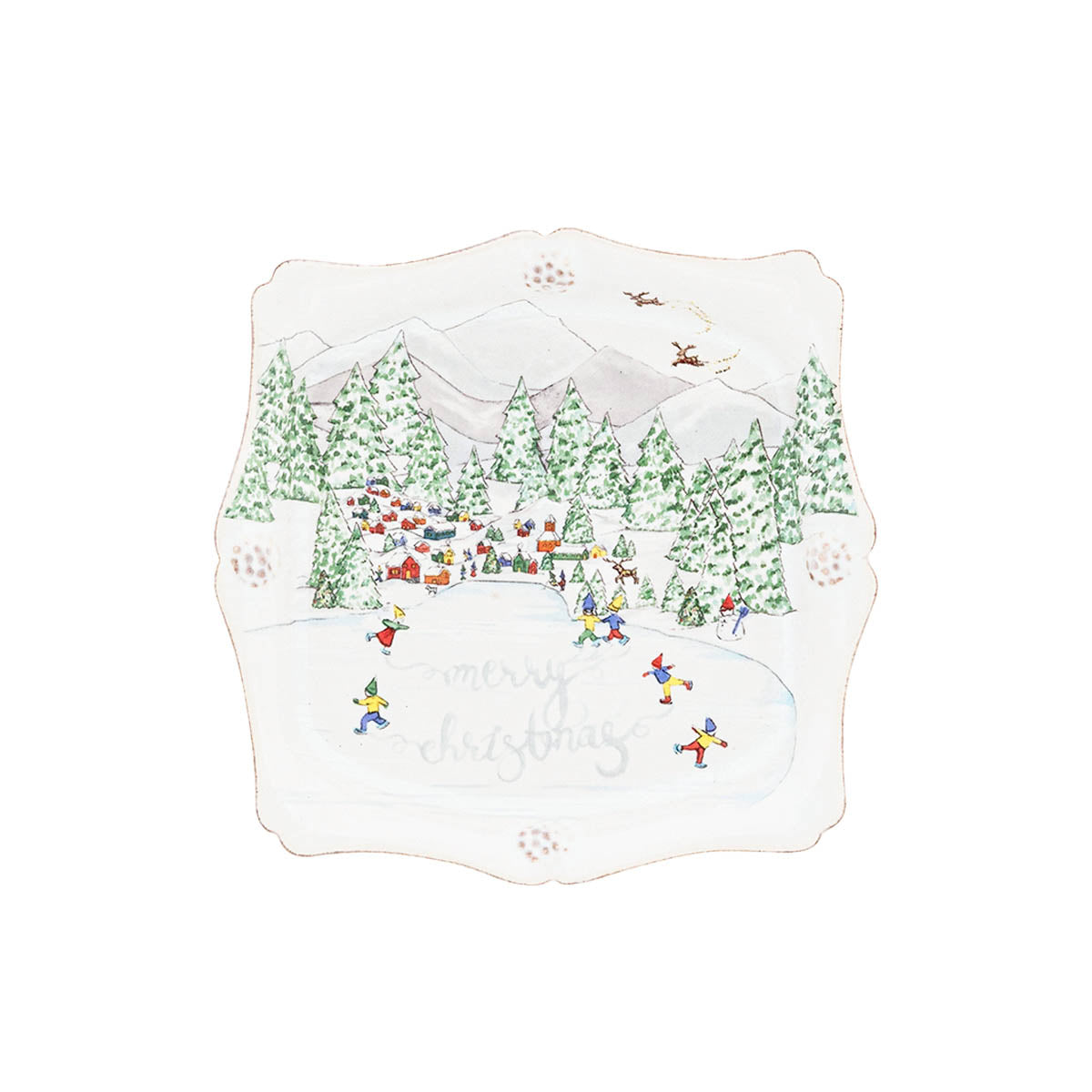 North Pole 5.5" Trinket Tray