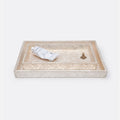 Handa Tray Herringbone Capiz Large