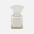 Pomaria Brushed Gold Tissue Box
