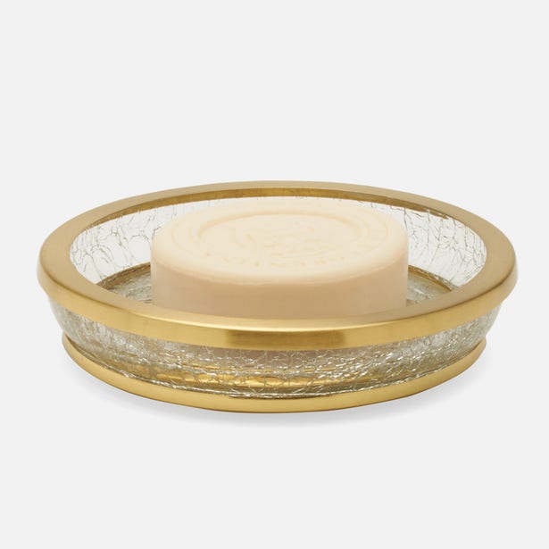 Pomaria Brushed Gold Soap Dish