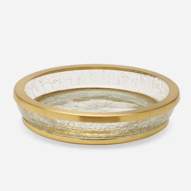 Pomaria Brushed Gold Soap Dish
