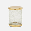 Pomaria Brushed Gold Canister Small