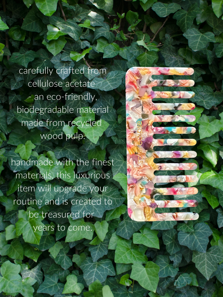 Detangling Wide Tooth Hair Comb Multi-Tortoise
