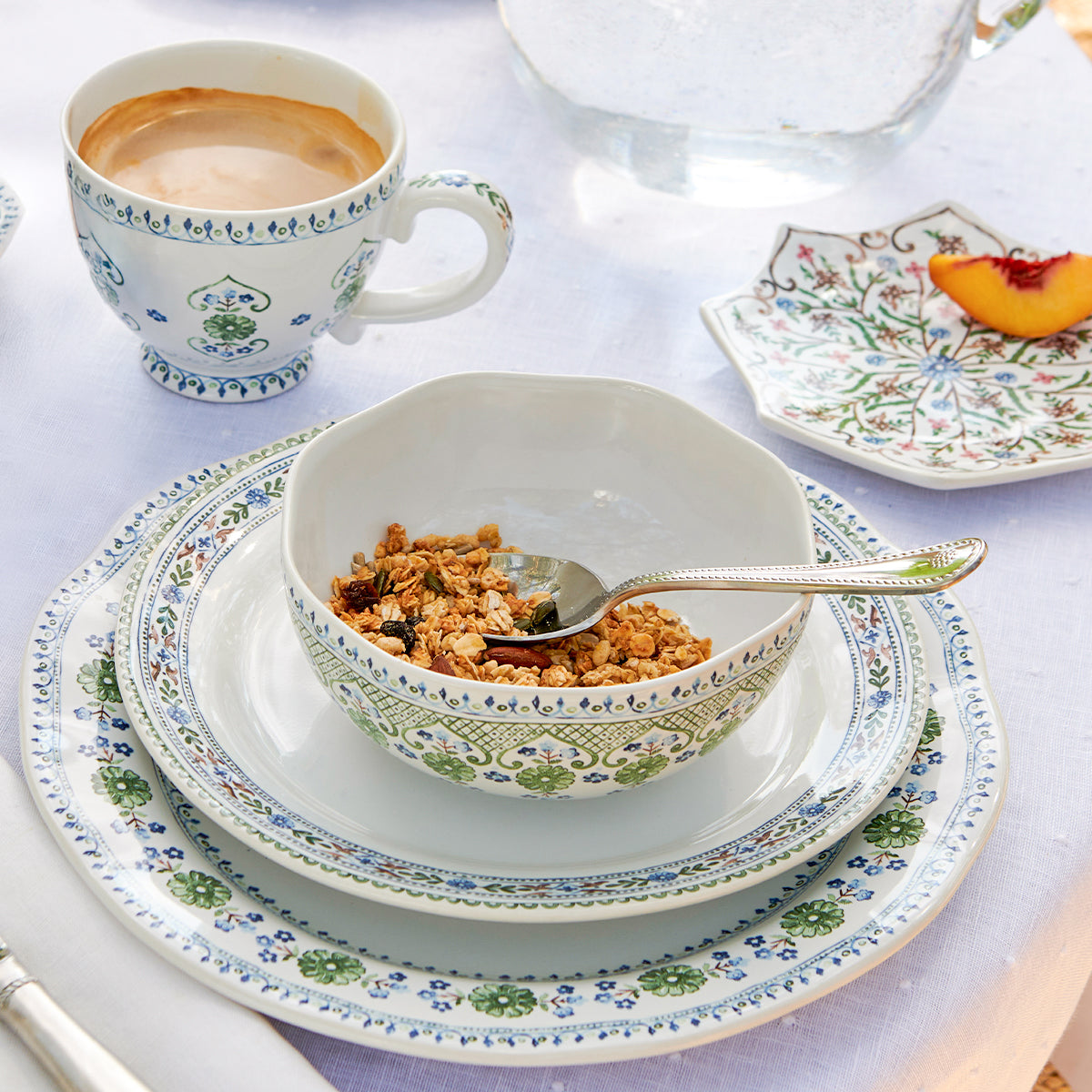 Villa Seville Cereal/Ice Cream Bowl Chambray