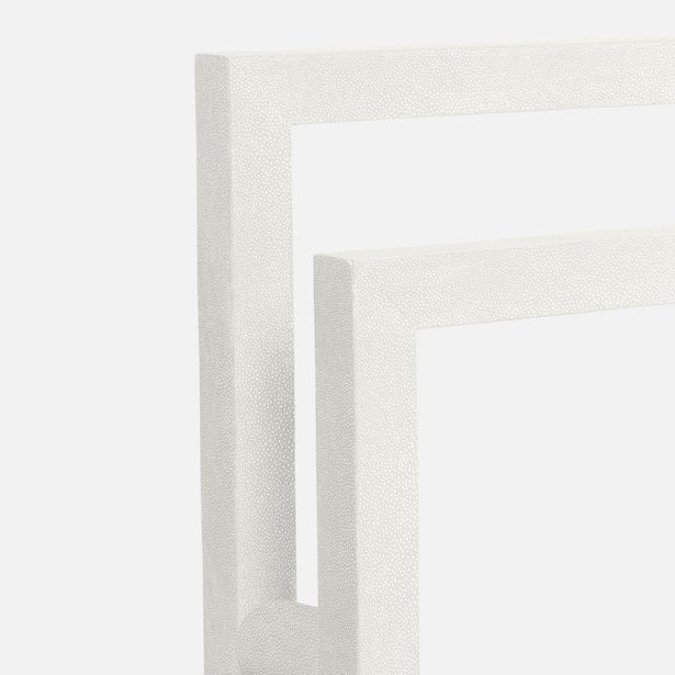 Ramsey Bright White Freestanding Towel Rack