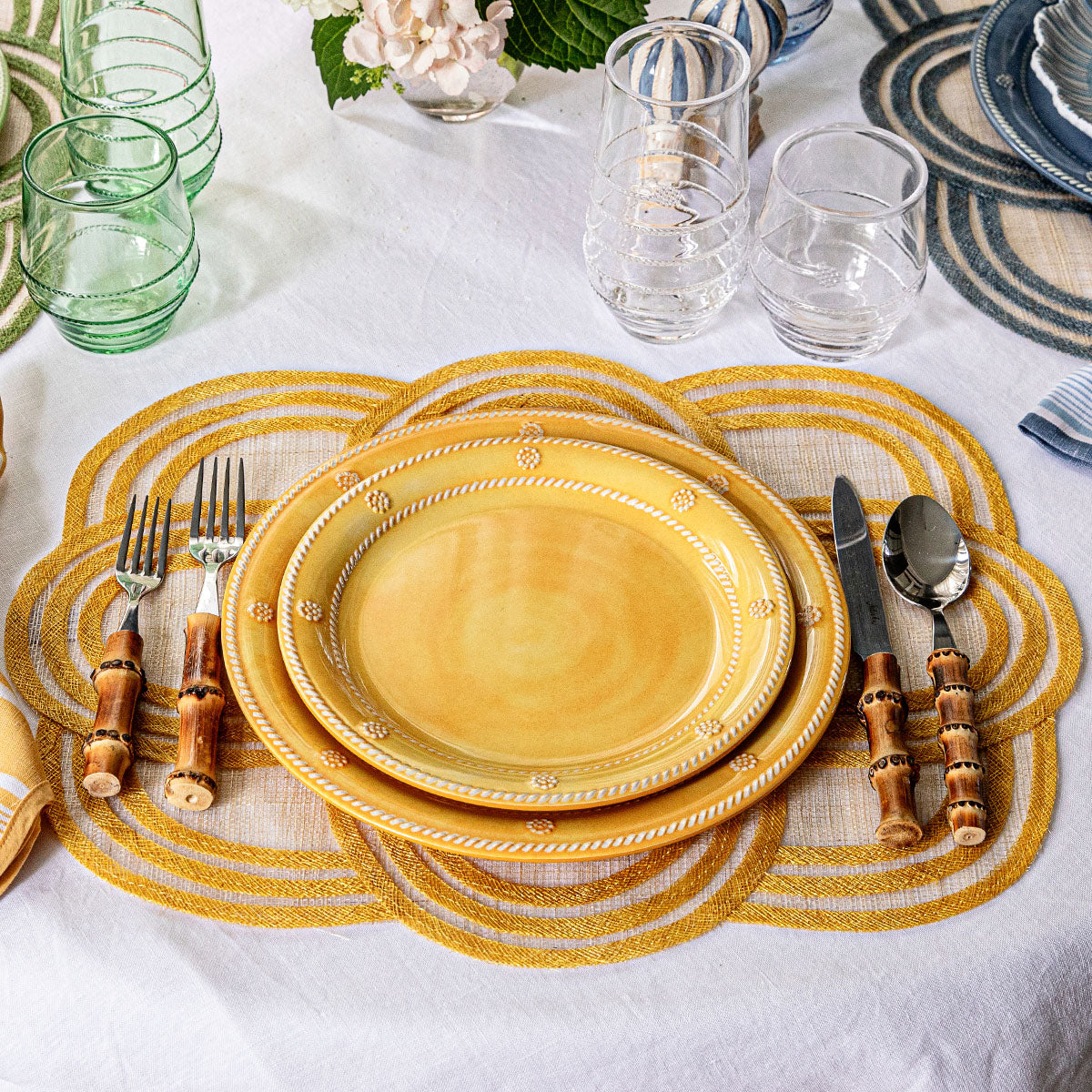 Berry & Thread Melamine Salad Plate Sunshine