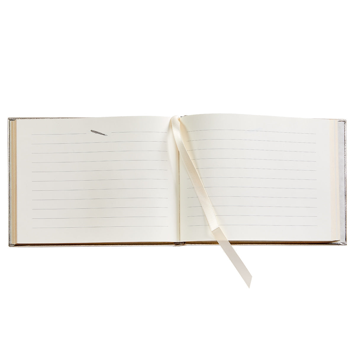 Guest Book in White