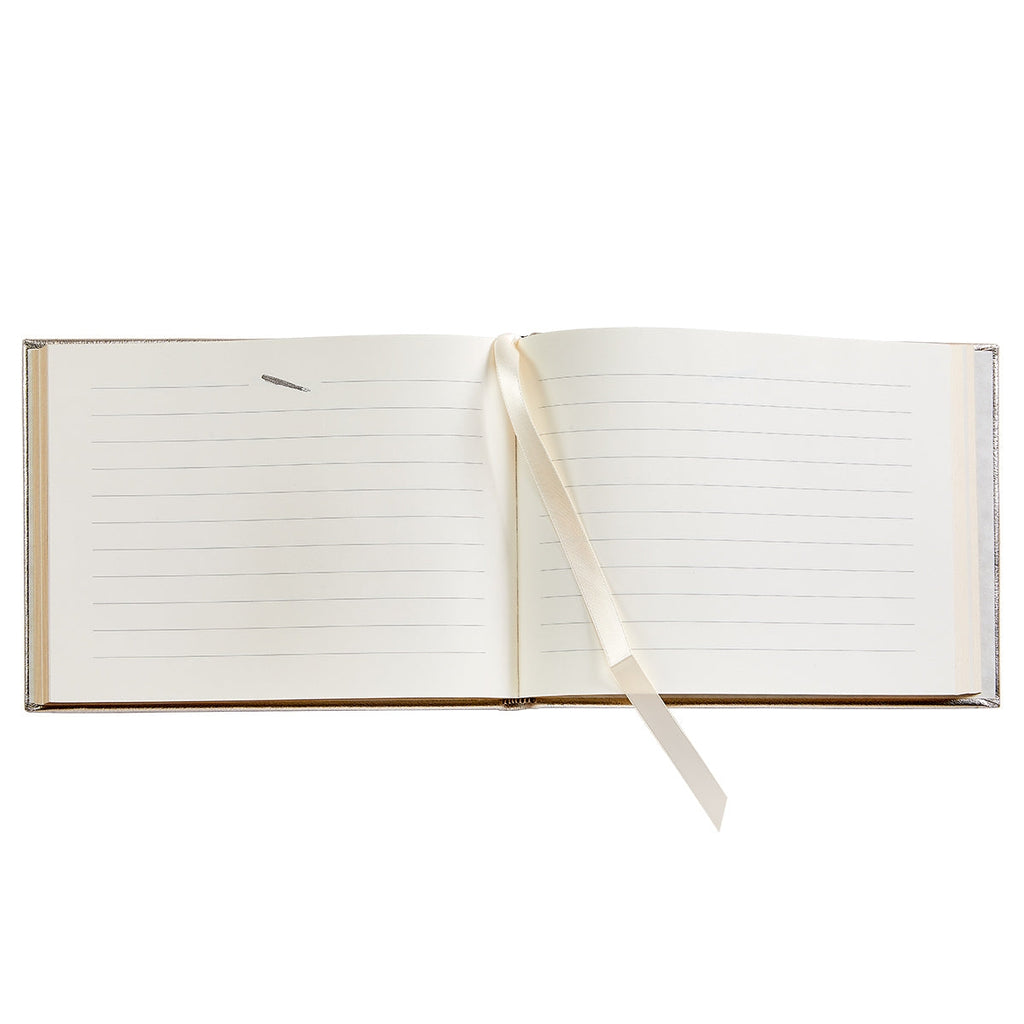 Guest Book in Slate Blue
