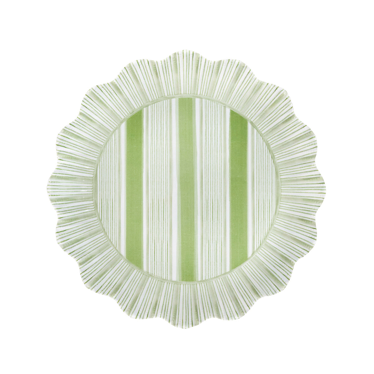 Cabana Stripe Melamine Dessert/Salad Set/4