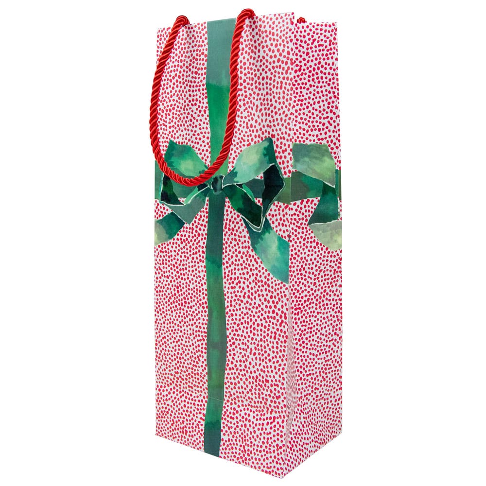 Tied With A Bow Bottle Bag