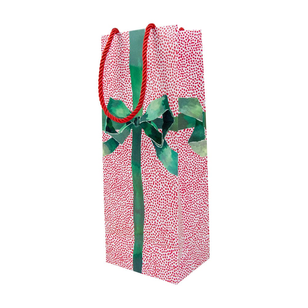 Tied With A Bow Bottle Bag