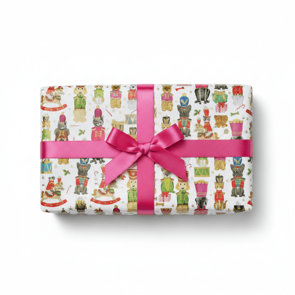 Toy Soldier Pets Roll Wrap