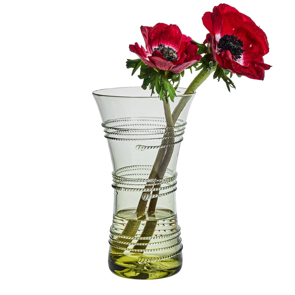 Ella 9" Corset Vase Green