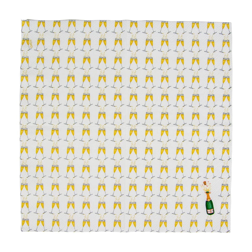 Bubbly Napkin Cocktail