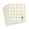 Bubbly Napkin Cocktail