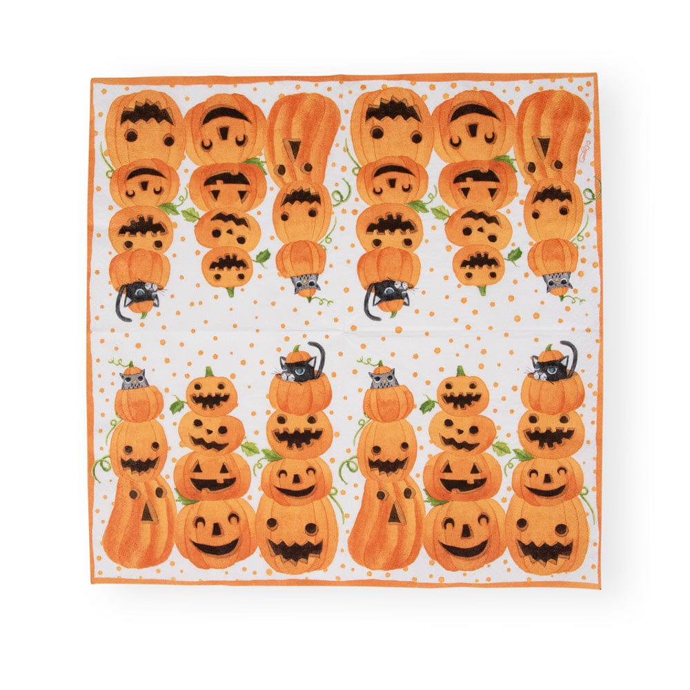 Jack O'Lanterns Napkin Luncheon