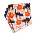 Halloween Cats Napkin Cocktail