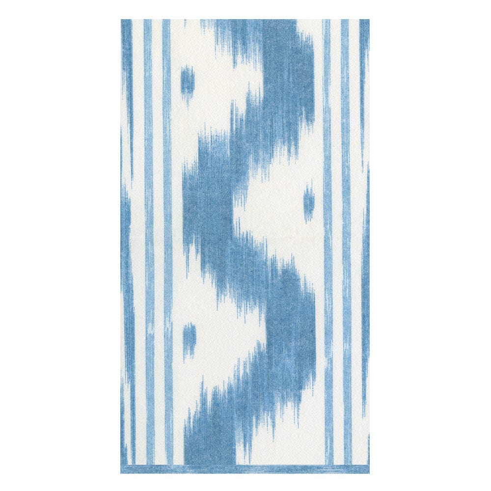 Toile De Nantes Blue Guest Towels