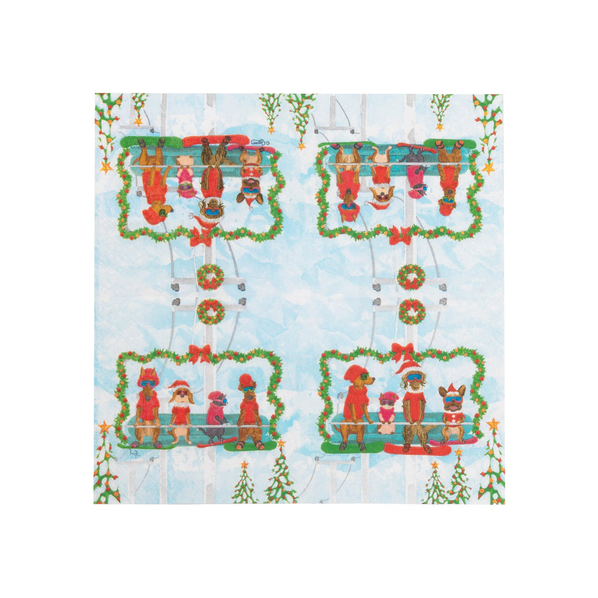 Alpine Pets Napkin Cocktail