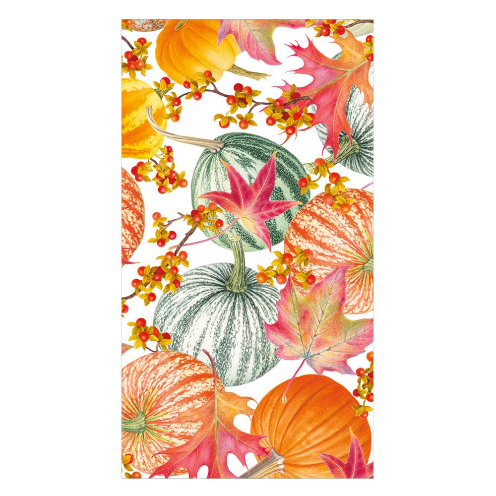 Gourds And Leaves Guest Towel