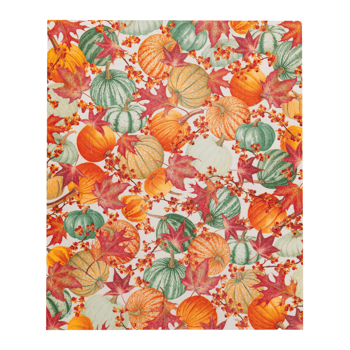 Gourds And Leaves Guest Towel