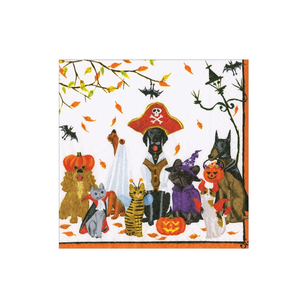Halloween Pets Napkin Cocktail