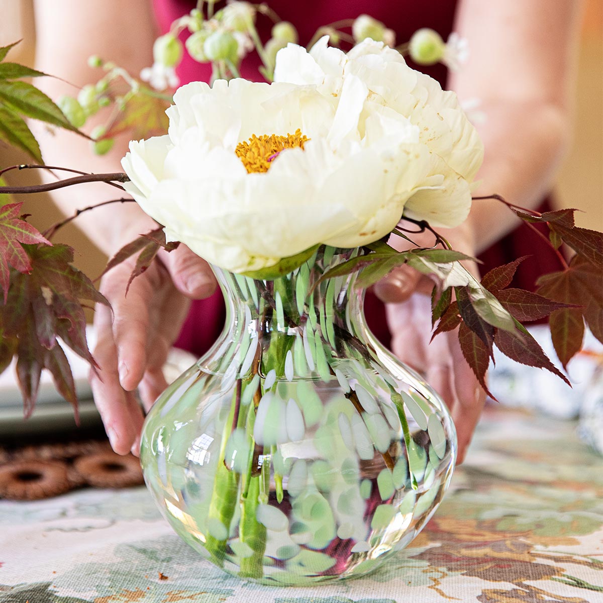 Puro 6" Vase Green