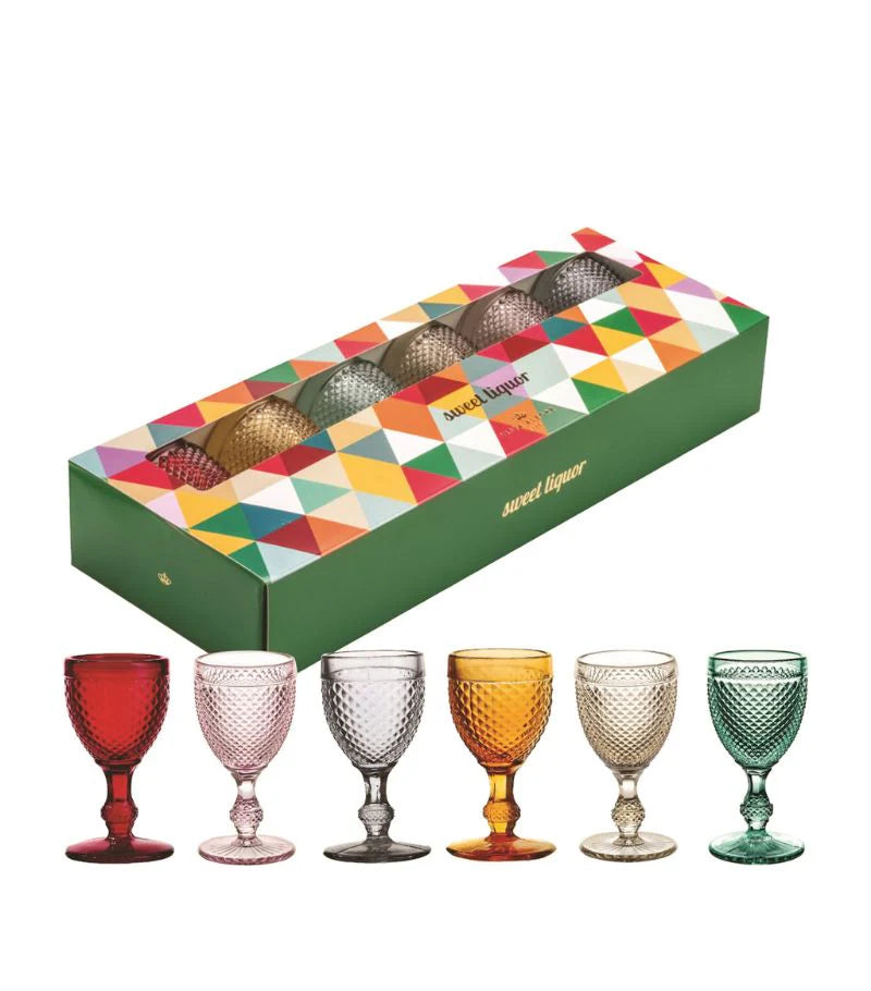 Set 6 Cordials Sweet Liquor
