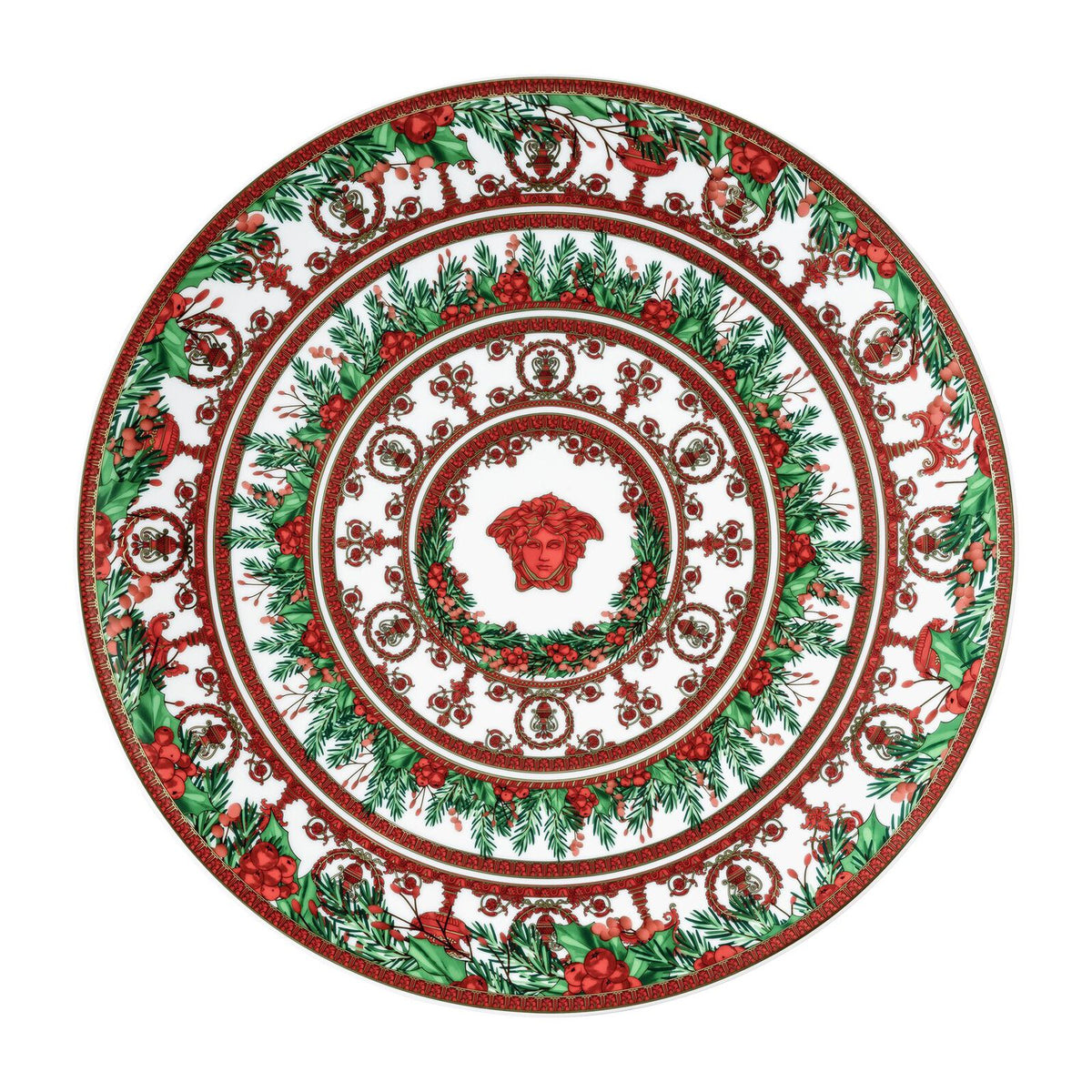 I Love Baroque Holiday Christmas Plate