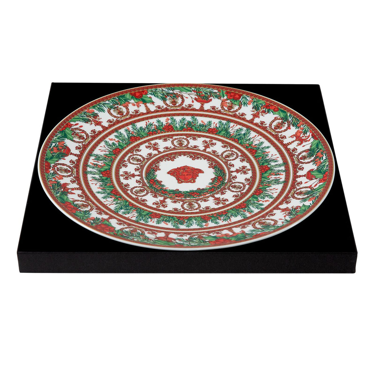 I Love Baroque Holiday Christmas Plate