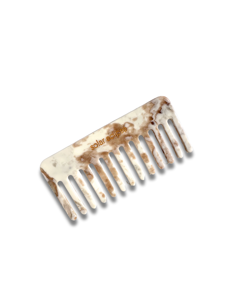 Detangling Wide Tooth Hair Comb Multi-Tortoise