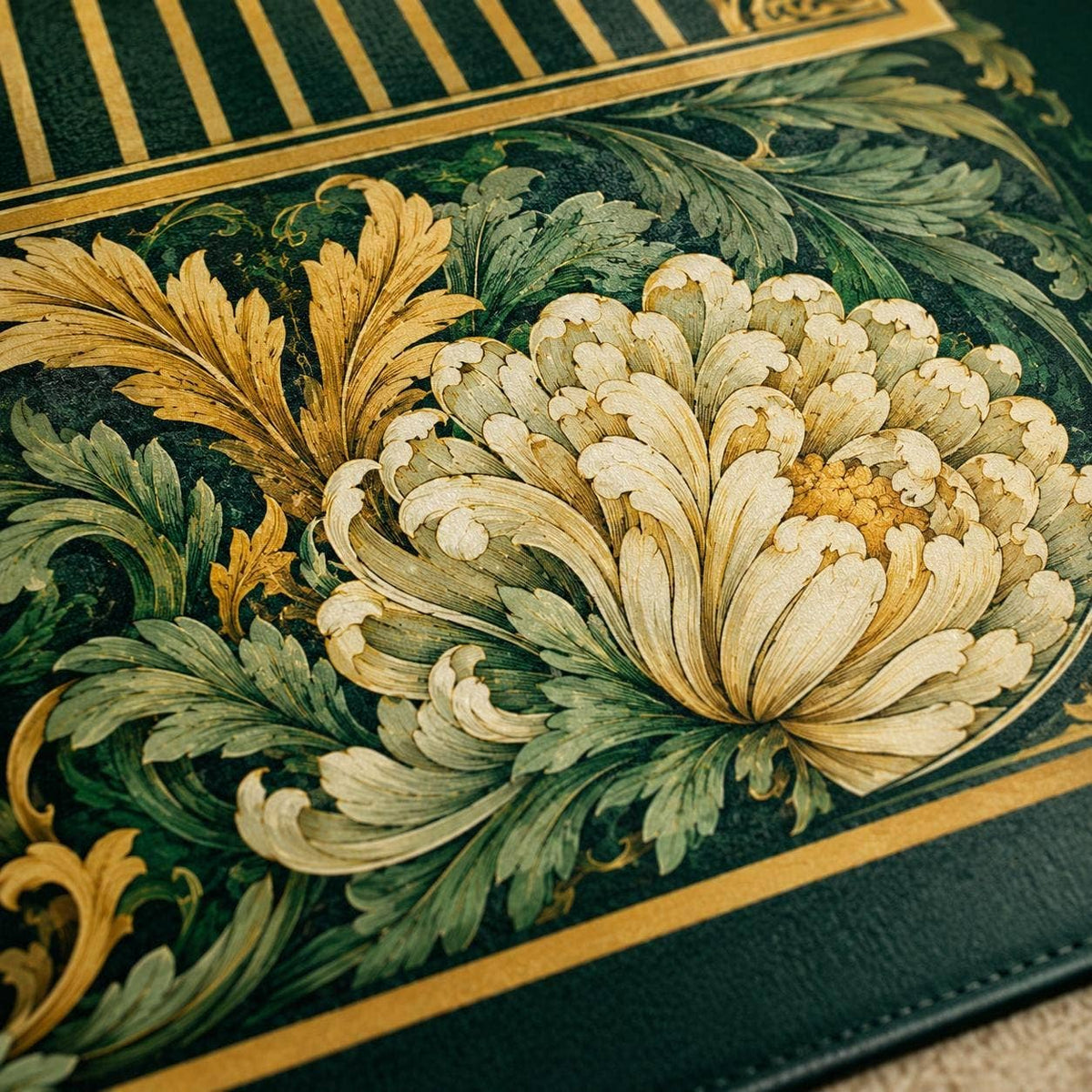 Emerald Green Mahjong Mat