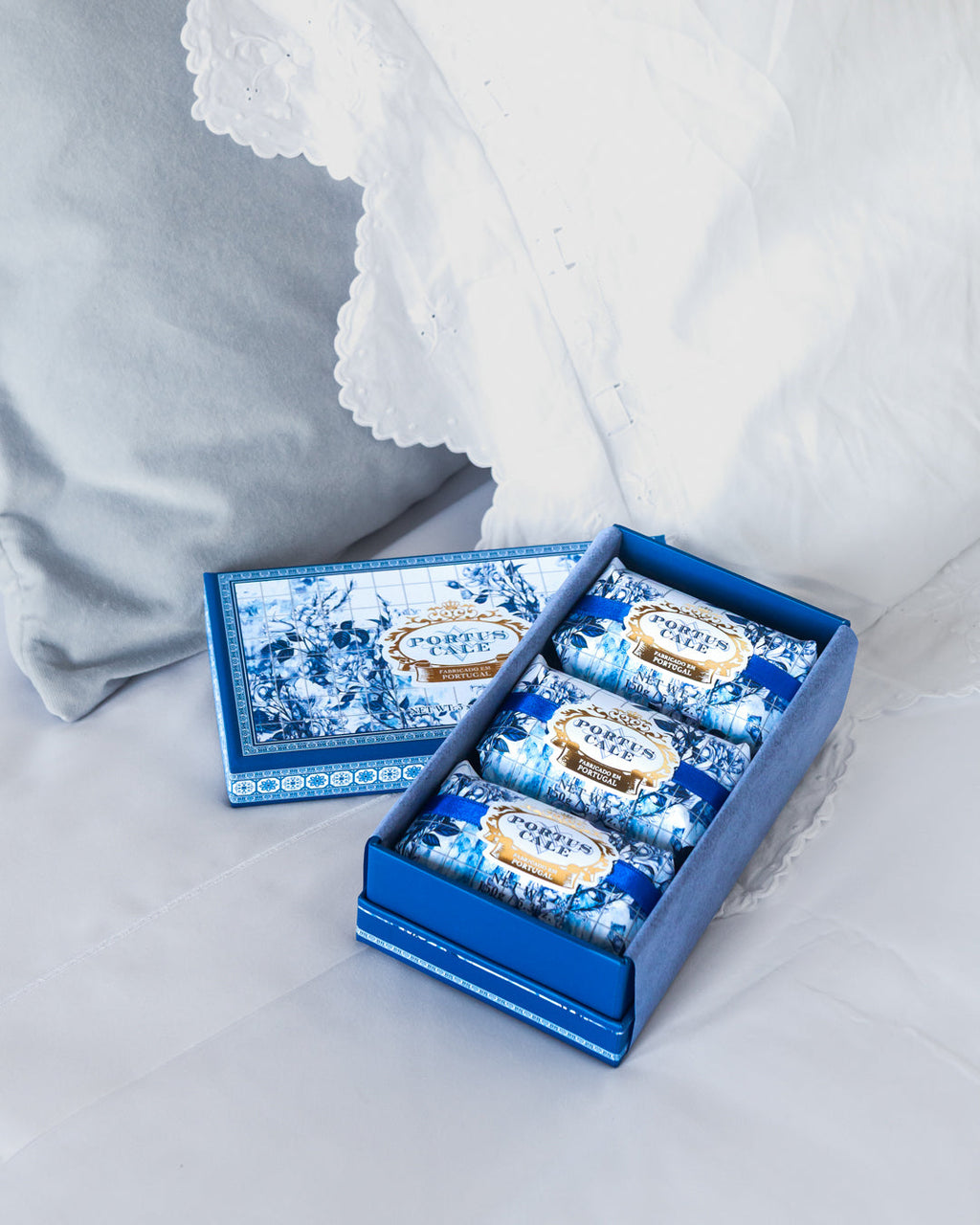 Gold & Blue 3x150g Soap Set