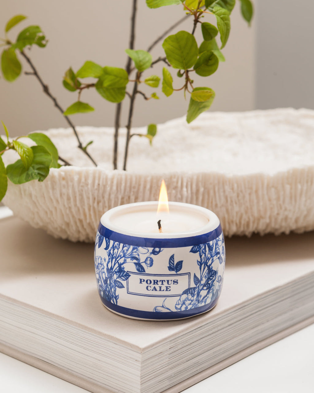 Gold & Blue Tealight Candle Gift Set