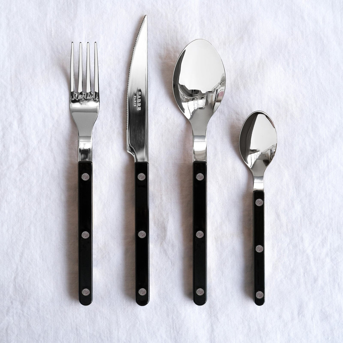 Bistrot Shiny 5pps Solid Black