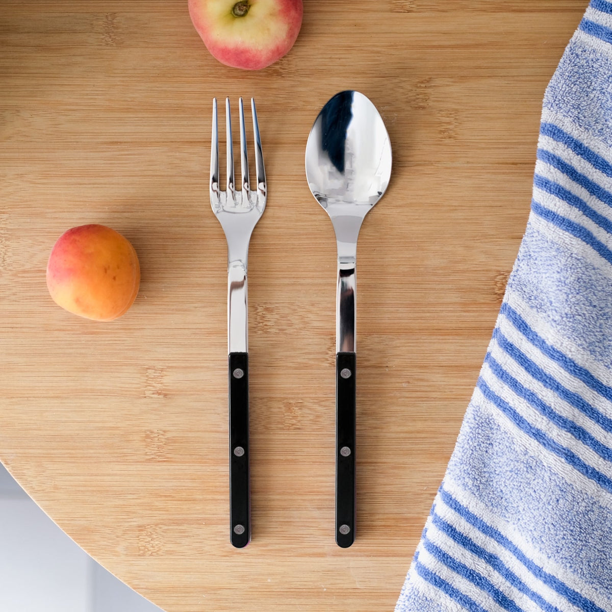 Bistrot Shiny Black Serving Set
