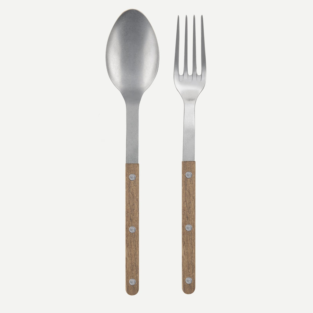 Bistrot Vintage Teak Serving Set