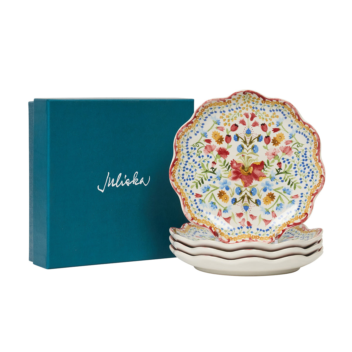 Sofia Side/Cocktail Plate Set of 4