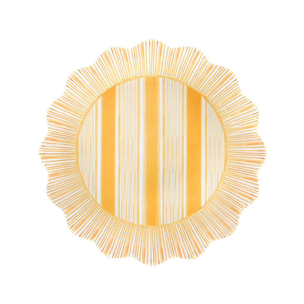 Cabana Stripe Melamine Dessert/Salad Set/4