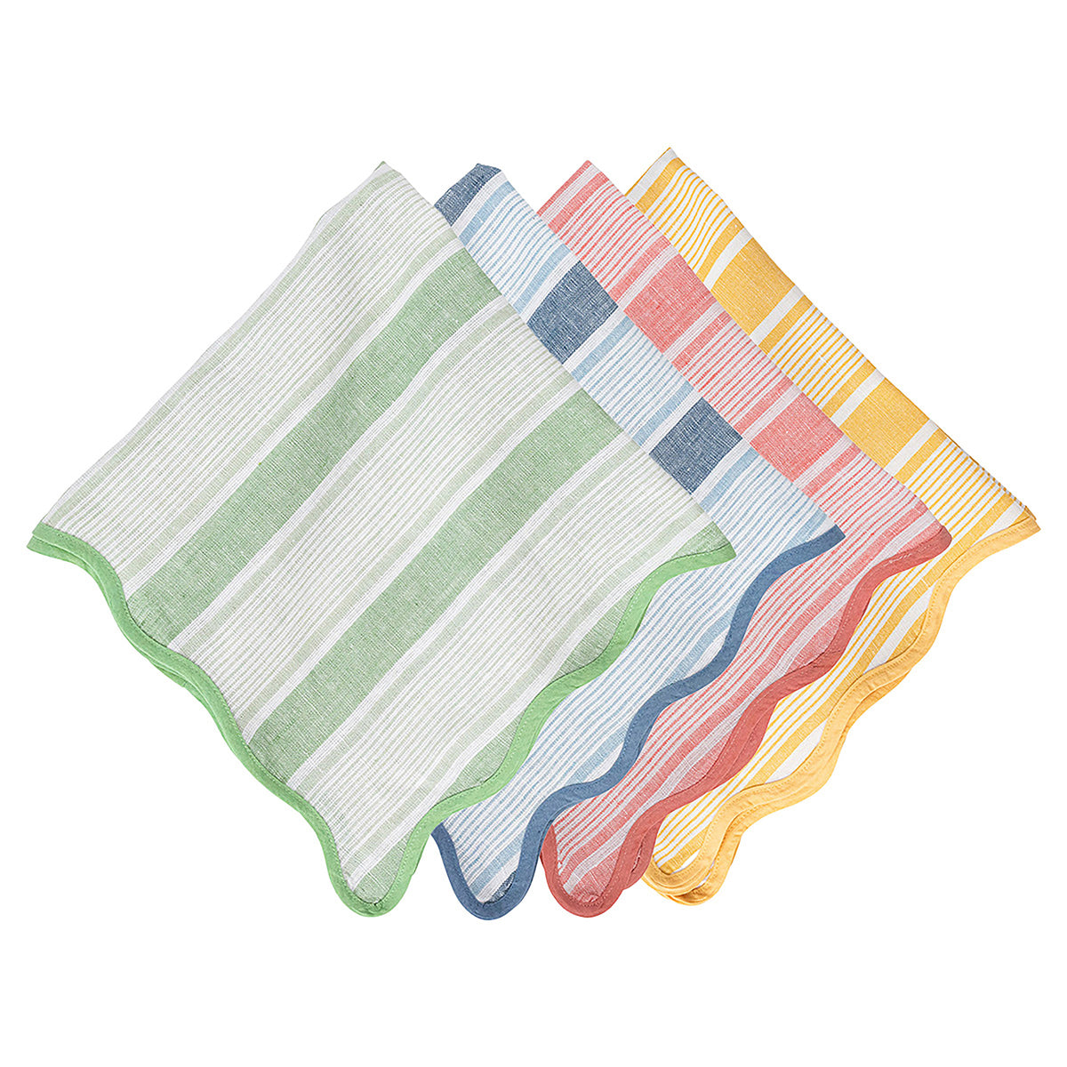 Cabana Stripe Napkin Assorted Set/4