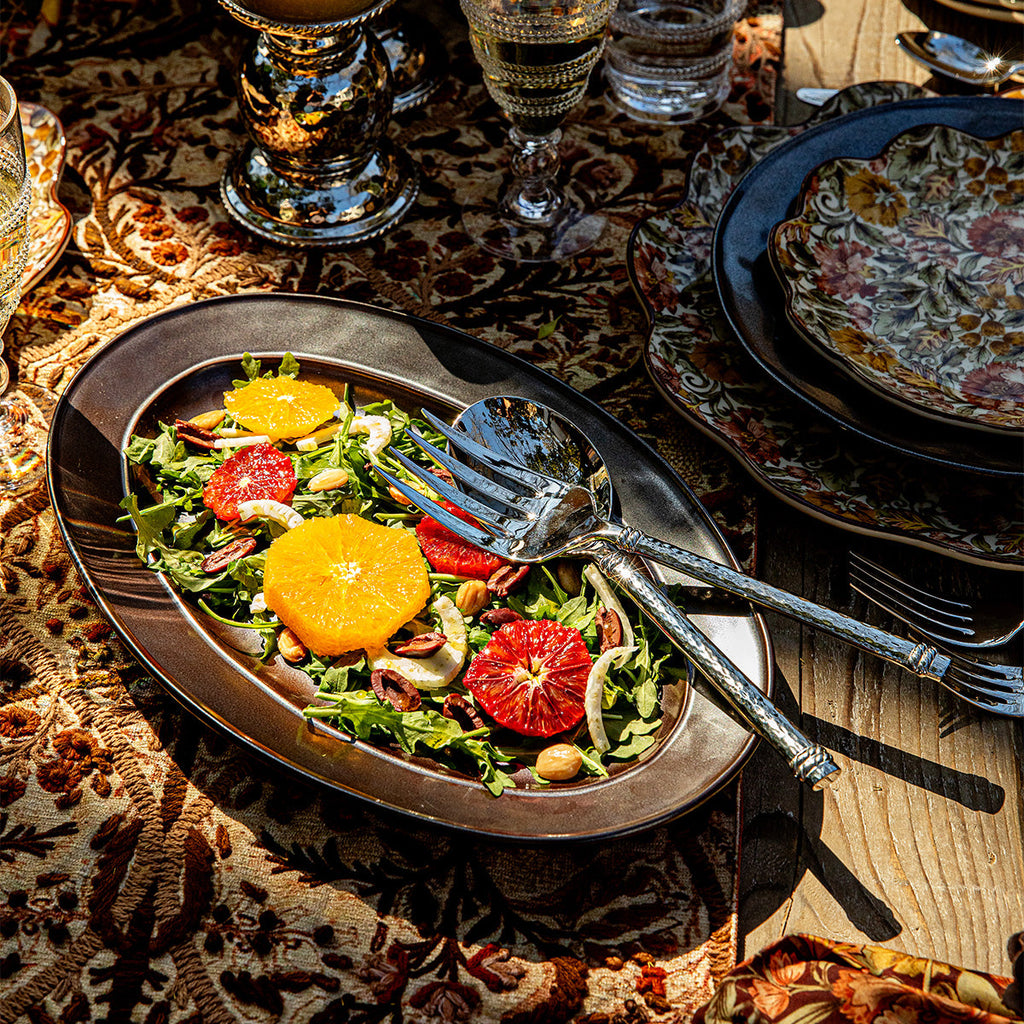 Graham Hostess Set/2pc Polished