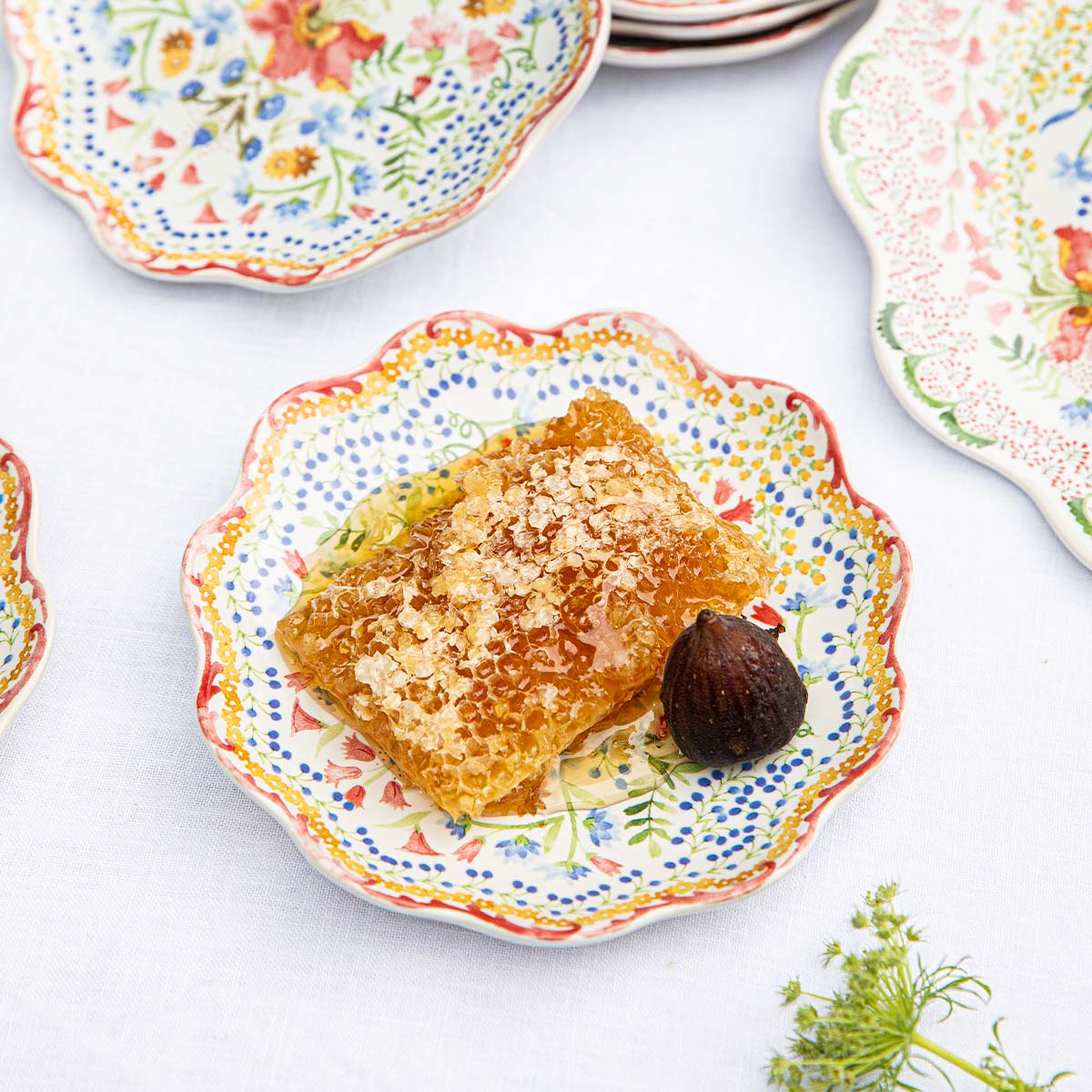 Sofia Side/Cocktail Plate Set of 4