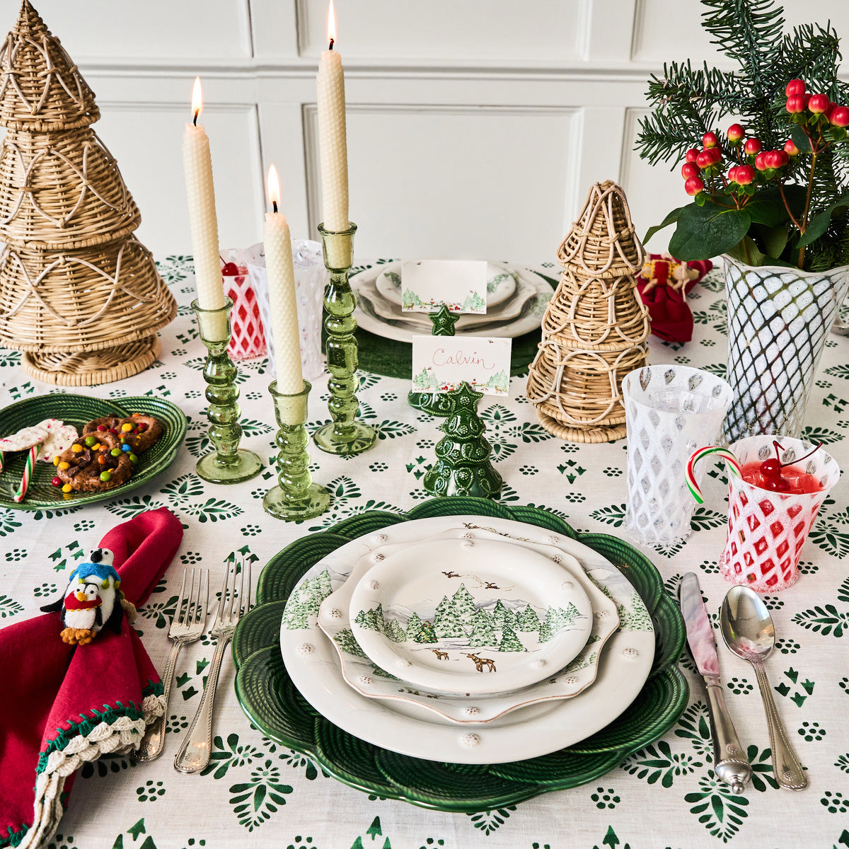 North Pole Place Card Set of 12
