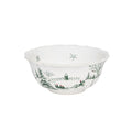 Country Estate Winter Frolic Cereal/Ice Cream Bowl Evergreen