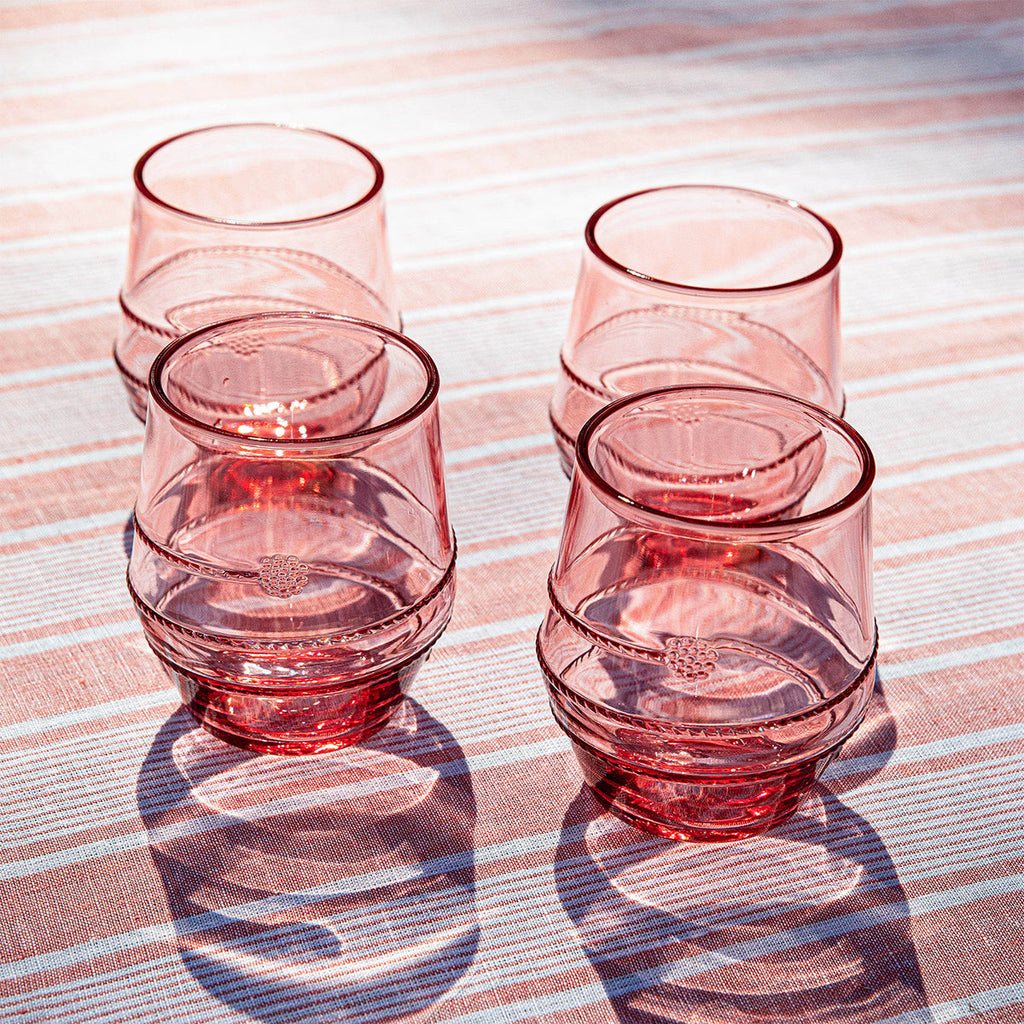 Amalia Acrylic Small Tumbler Coral